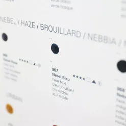 Carta de puntos 50 colores supergranulados Horadam Schmincke