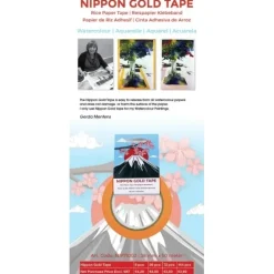 Cinta adhesiva de arroz Nippon Gold 38mm