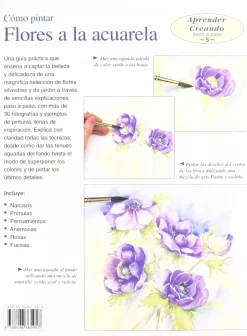 Cómo pintar flores a la acuarela