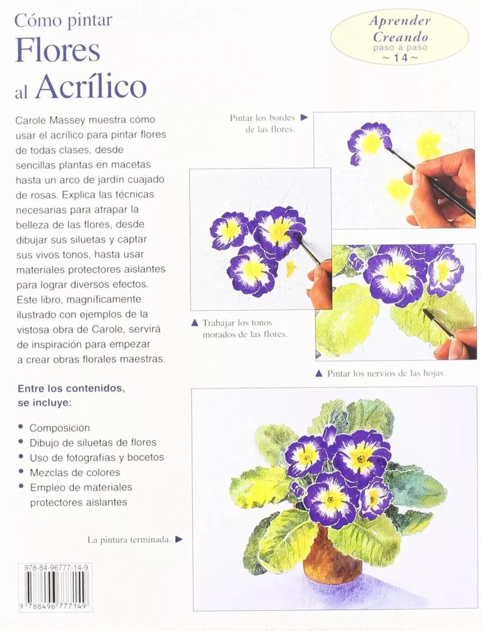Cómo pintar flores al acrílico