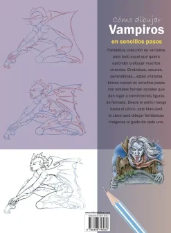 Como dibujar Vampiros en sencillos pasos