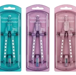 Compás de Ajuste Rápido Factory Sparkle Faber-Castell