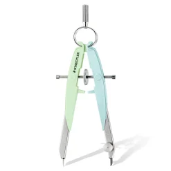Compás de precisión azul verde Mars Comfort Staedtler