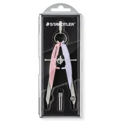Compás de precisión rosa lila Mars Comfort Staedtler