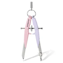 Compás de precisión rosa lila Mars Comfort Staedtler