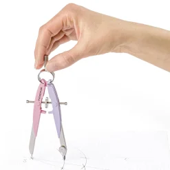 Compás de precisión rosa lila Mars Comfort Staedtler