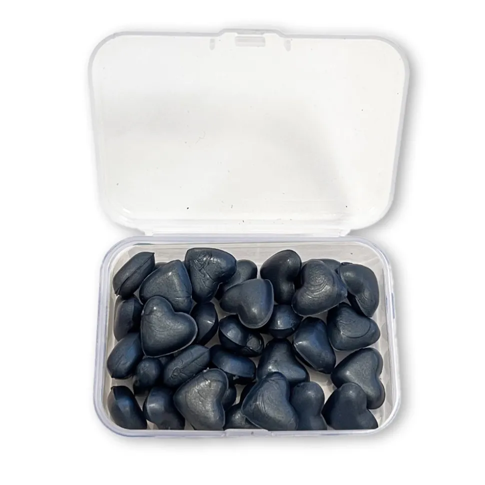Corazones de lacre Azul Marino Perlado Wax and Seals Stamperia