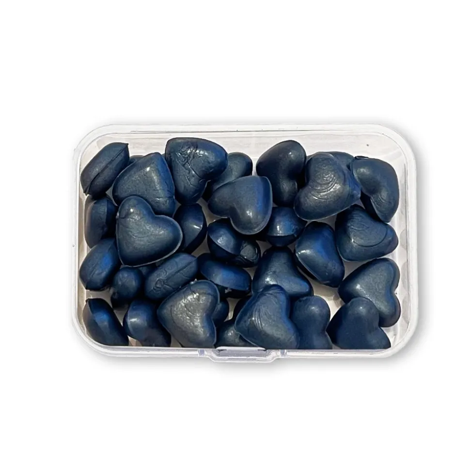 Corazones de lacre Azul Marino Perlado Wax and Seals Stamperia