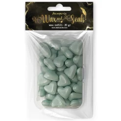 Corazones de lacre Azul Pastel Wax and Seals Stamperia