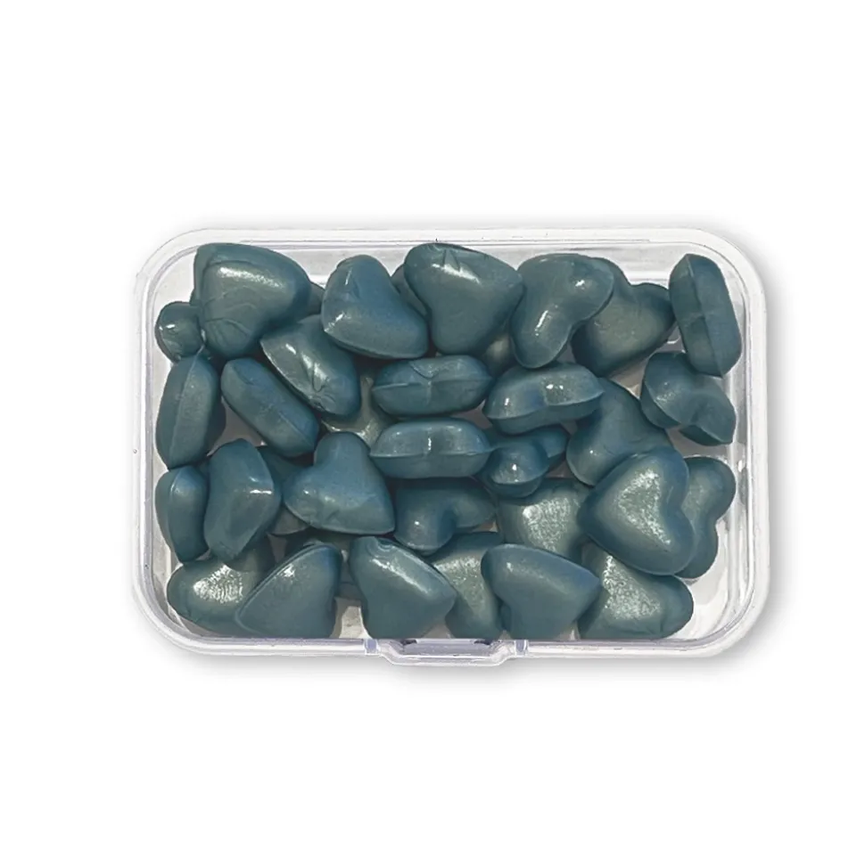 Corazones de lacre Azul Perlado Wax and Seals Stamperia