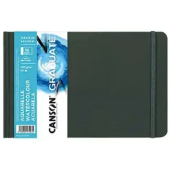 Cuaderno Acuarela Graduate Grano Fino Canson 250g/m²