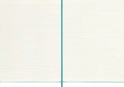 Cuaderno azul arrecife tapa dura rayas Classic Moleskine 19x25cm