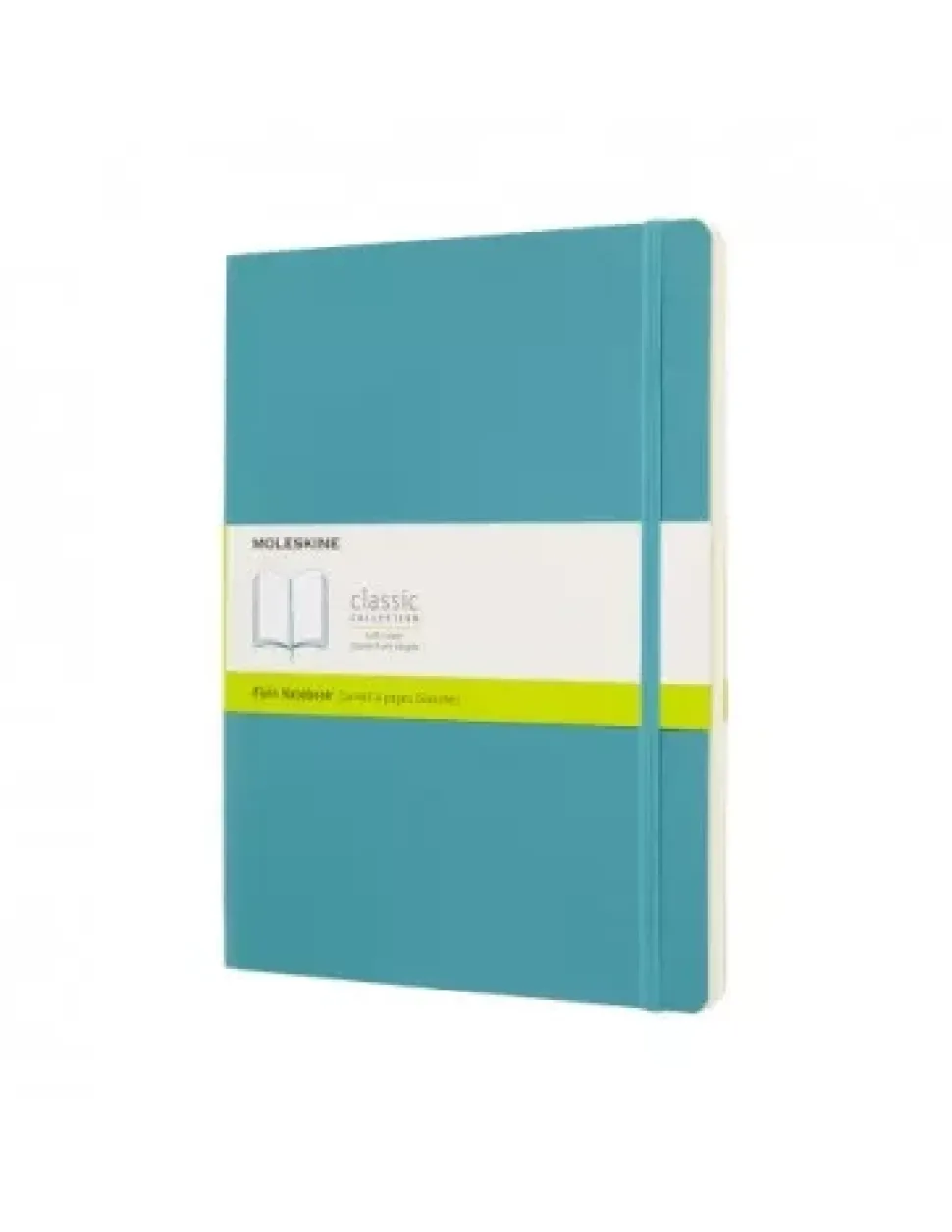 Cuaderno azul arrecife tapa dura rayas Classic Moleskine 13x21cm