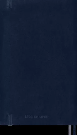 Cuaderno Azul Liso tapa blanda Classic Moleskine 13x21cm