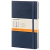 Cuaderno Azul zafiro Clásico Tapa Dura Rayas 13x21cm Moleskine