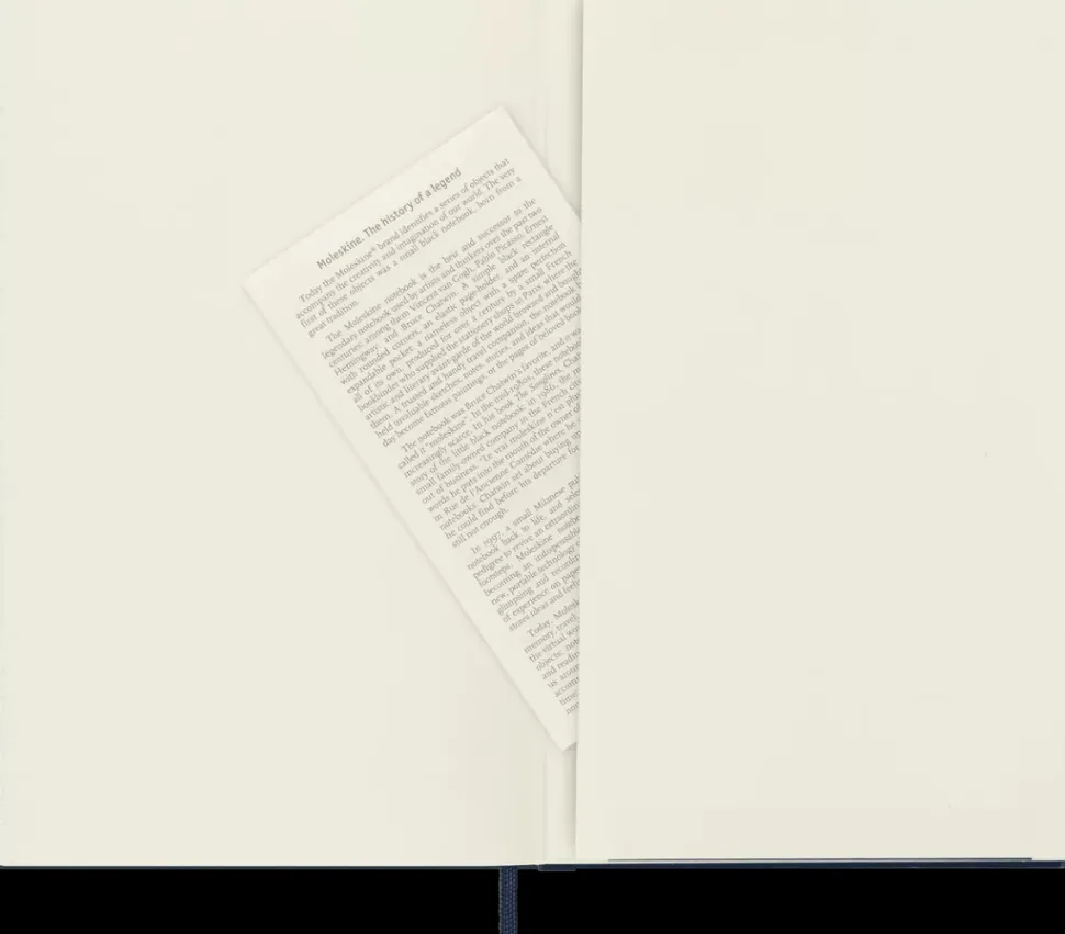 Cuaderno Azul zafiro Clásico Tapa Dura Rayas 13x21cm Moleskine