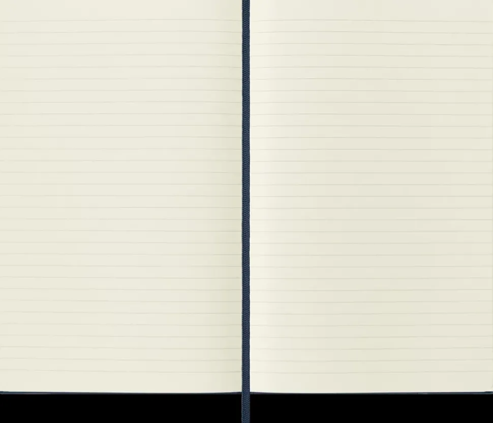 Cuaderno Azul zafiro Clásico Tapa Dura Rayas 13x21cm Moleskine