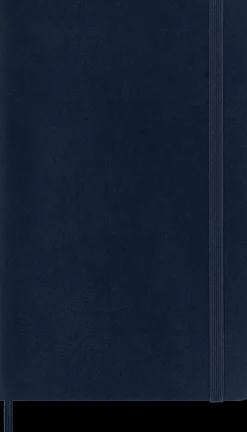 Cuaderno Azul zafiro Clásico Tapa Blanda Lisa 13x21cm Moleskine