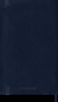 Cuaderno Azul zafiro Clásico Tapa Blanda Rayas 13x21cm Moleskine