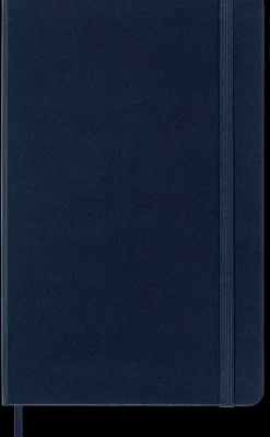Cuaderno Azul Zafiro Cuadriculado tapa blanda Moleskine 13x21cm