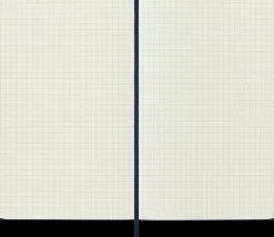 Cuaderno Azul Zafiro Cuadriculado tapa blanda Moleskine 13x21cm