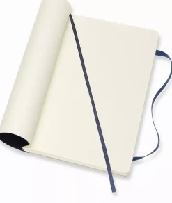 Cuaderno Azul Zafiro Liso tapa blanda Moleskine 13x21cm