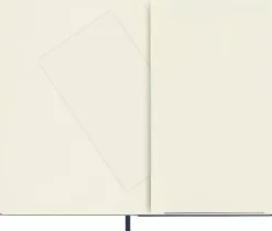Cuaderno azul zafiro tapa dura rayada Classic Moleskine 11x18cm
