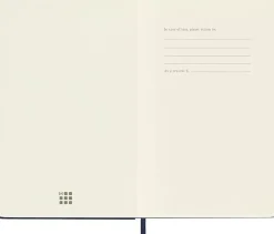 Cuaderno azul zafiro tapa dura liso Classic Moleskine 11x18cm
