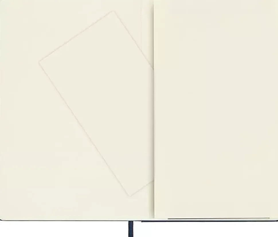 Cuaderno azul zafiro tapa dura liso Classic Moleskine 11x18cm