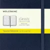 Cuaderno azul zafiro tapa dura cuadrícula Classic Moleskine 11x18cm
