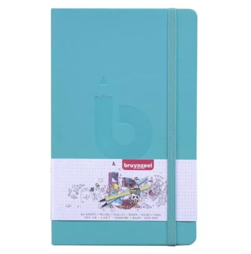 Cuaderno Bullet Journal Verde 140 g/m² Bruynzeel 13x21cm