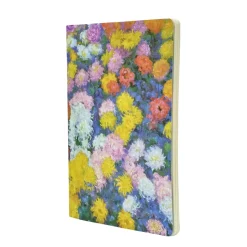 Cuaderno Cahier liso Crisantemos de Monet Paperblanks A4 100g/m²
