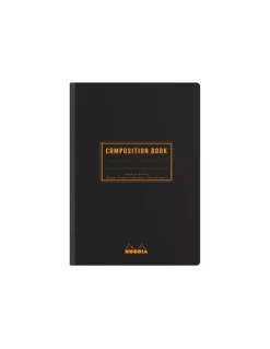 Cuaderno Composición Negro Rhodia A5