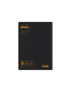 Cuaderno Composición Negro Rhodia A5