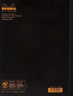 Cuaderno Composición Negro Rhodia B5