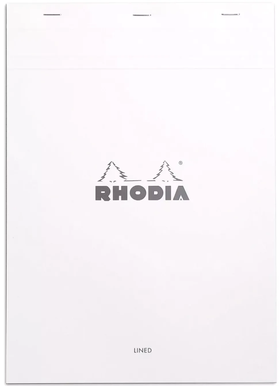 Cuaderno con líneas blanco Plus Rhodia A4