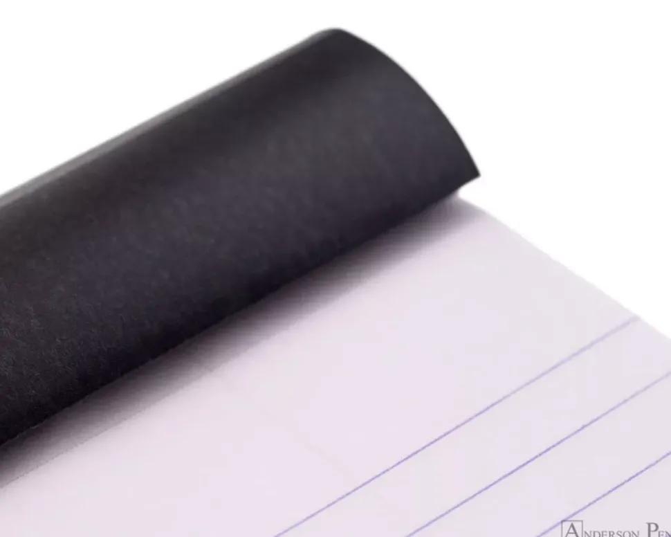 Cuaderno con líneas troquelado negro Plus Rhodia A4
