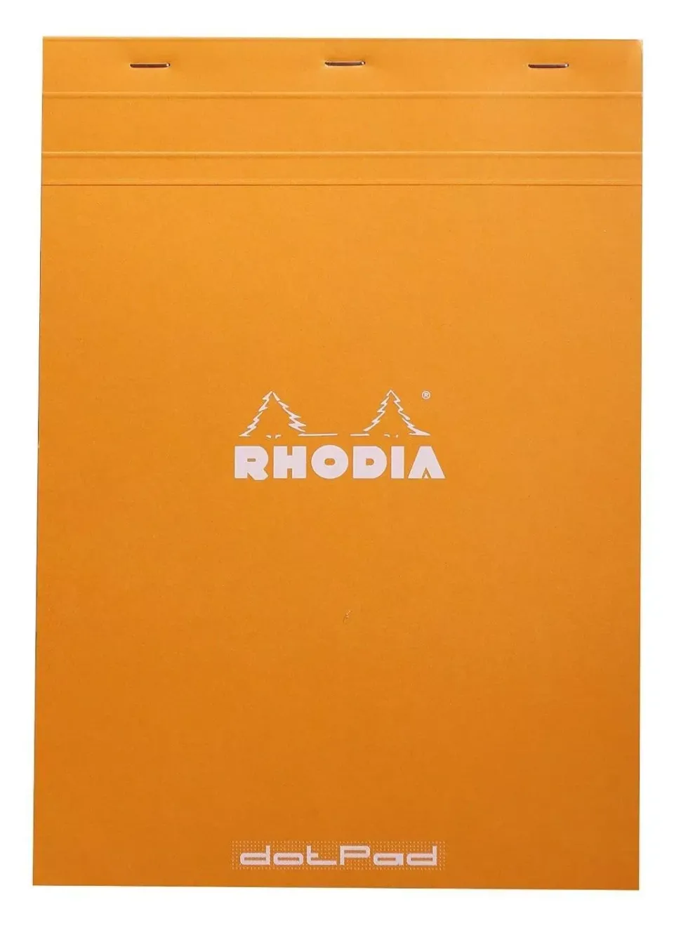Cuaderno con puntos naranja A4 Rhodia