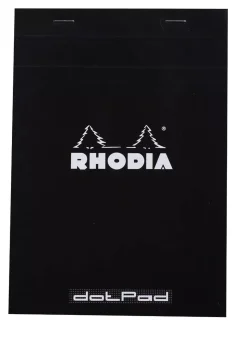 Cuaderno con puntos negro A5 Rhodia