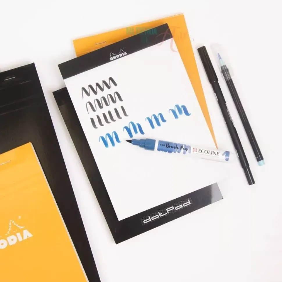 Cuaderno con puntos negro A5 Rhodia