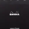 Cuaderno con puntos negro A3 Rhodia