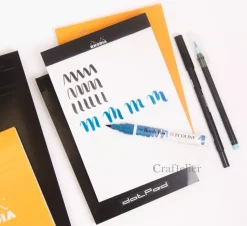 Cuaderno con puntos negro A3 Rhodia