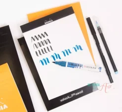 Cuaderno con puntos negro A3 Rhodia