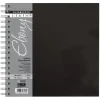 Cuaderno de Dibujo Ebony Espiral Tapa Negra Daler-Rowney 20x20cm