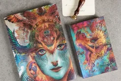 Cuaderno de dibujo liso Dragón Dharma Paperblanks 20,5x30cm 200g/m²