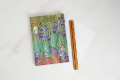 Cuaderno de dibujo liso Lirios de Van Gogh Paperblanks 20,5x30cm 200g/m²