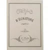 Cuaderno de ejercicios de caligrafía