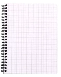 Cuaderno de espiral cuadrícula blanco Rhodia 16x21cm