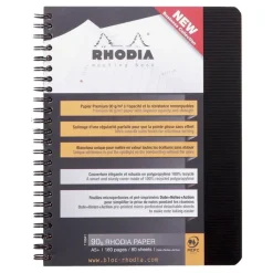 Cuaderno de espiral Meeting Book Rhodia A5