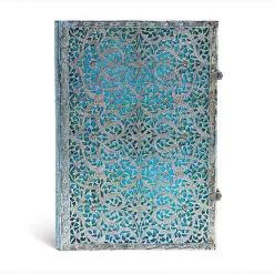 Cuaderno de tapa dura Grande liso Azul Maya Paperblanks 20,5x30cm 120g/m²